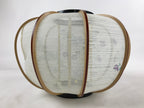 Japanese Electric Ouchi Lantern Vtg 3 Legs Standing Chochin Obon Festival LT75