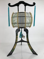 Japanese Electric Ouchi Lantern Vtg 3 Legs Standing Chochin Obon Festival LT80