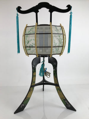 Japanese Electric Ouchi Lantern Vtg 3 Legs Standing Chochin Obon Festival LT80