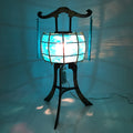 Japanese Electric Ouchi Lantern Vtg 3 Legs Standing Chochin Obon Festival LT80