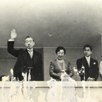 Japanese Emperor Showa Empress Kojun Portrait Photograph Vtg Black White PH106