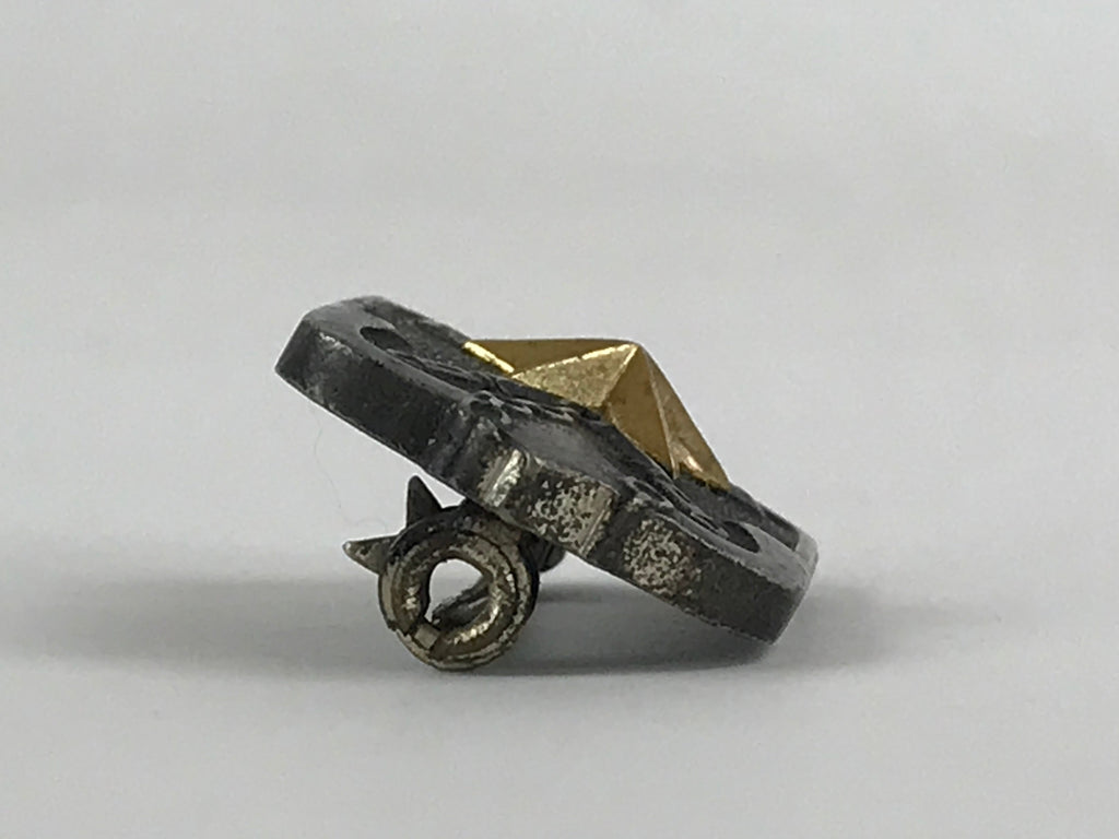 Japanese Empire Army Post Service Society Metal Pin Badge Vtg Star JK563