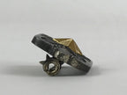 Japanese Empire Army Post Service Society Metal Pin Badge Vtg Star JK563