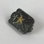 Japanese Empire Army Post Service Society Metal Pin Badge Vtg Star JK563