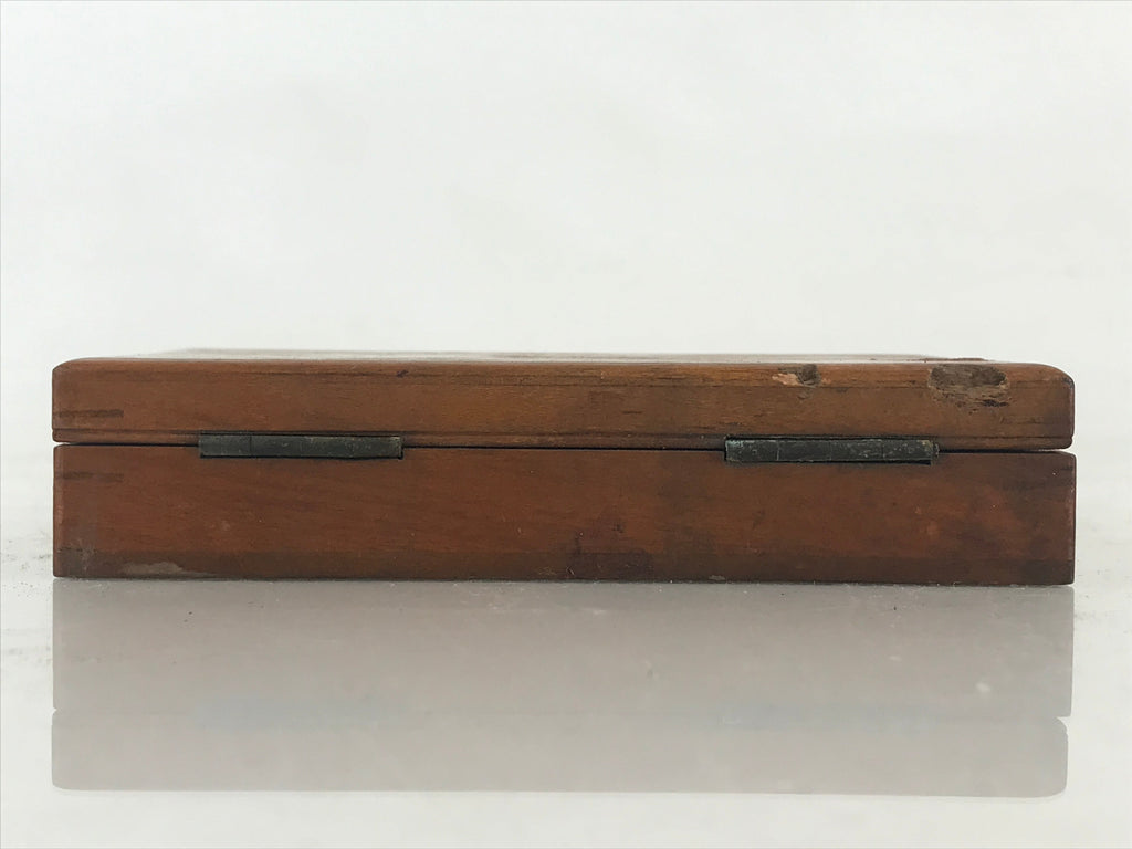 Japanese Experiment Tool Set with Wooden Case Inspection Military Medical JK488