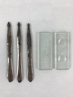 Japanese Experiment Tool Set with Wooden Case Inspection Military Medical JK488