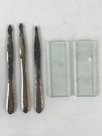 Japanese Experiment Tool Set with Wooden Case Inspection Military Medical JK488