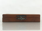 Japanese Experiment Tool Set with Wooden Case Inspection Military Medical JK488