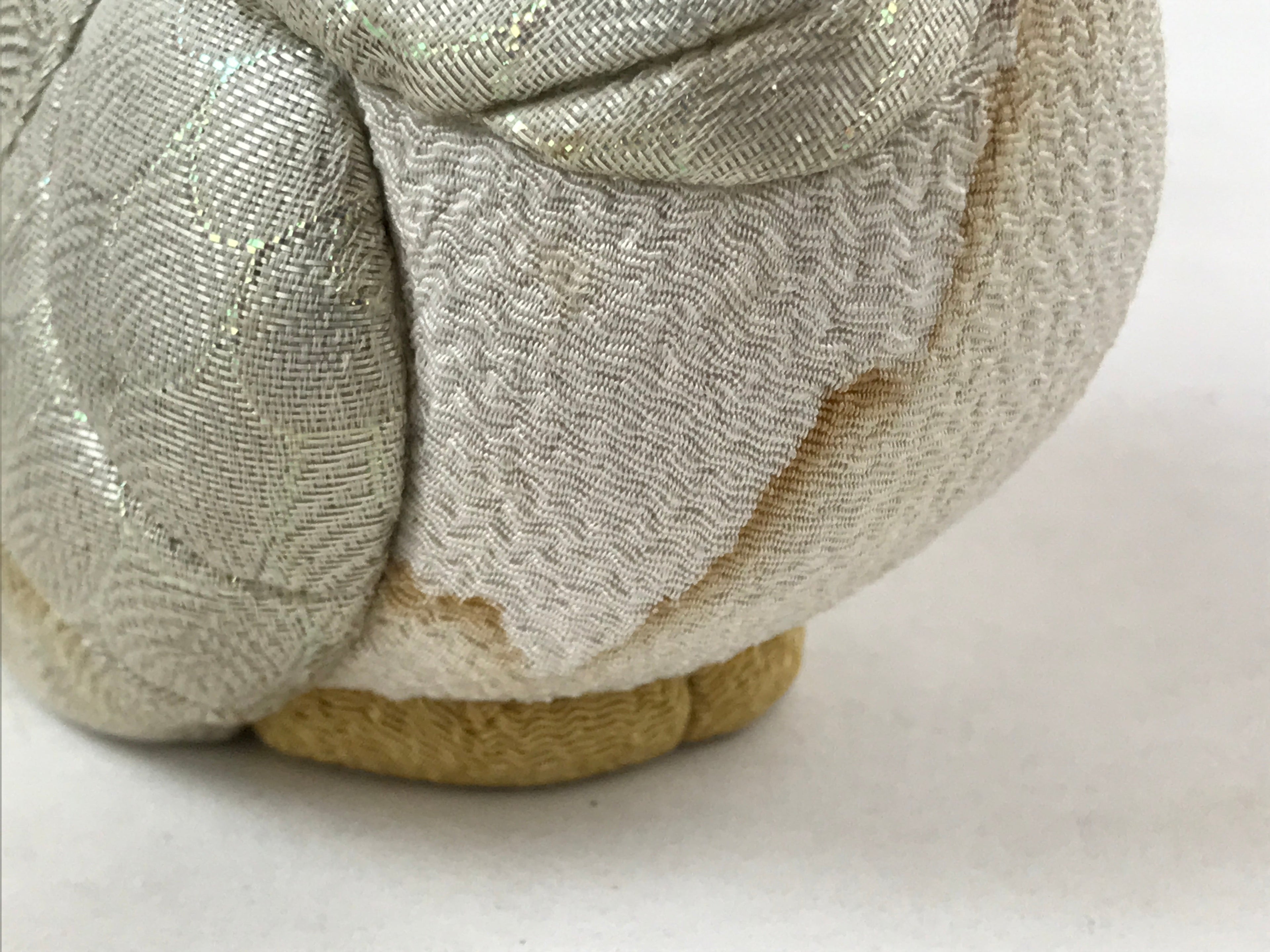Japanese Fabric Zodiac Rooster Doll Vtg Chirimen Zaiku Traditional Craft BD957
