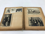 Japanese Family Photo Album C1960 Vtg Wedding Kimono Military School AB131
