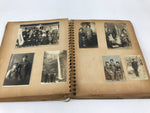 Japanese Family Photo Album C1960 Vtg Wedding Kimono Military School AB131