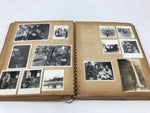 Japanese Family Photo Album C1960 Vtg Wedding Kimono Military School AB131