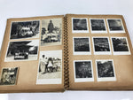 Japanese Family Photo Album C1960 Vtg Wedding Kimono Military School AB131
