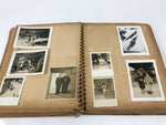 Japanese Family Photo Album C1960 Vtg Wedding Kimono Military School AB131