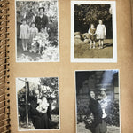 Japanese Family Photo Album C1960 Vtg Wedding Kimono Military School AB131