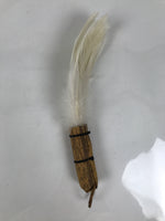 Japanese Feather Brush Broom Haboki Vtg Tsumami Hane Tea Ceremony Sado JK942