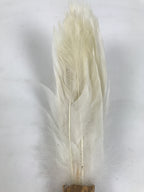 Japanese Feather Brush Broom Haboki Vtg Tsumami Hane Tea Ceremony Sado JK942