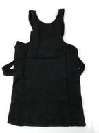 Japanese Firefighter Uniform Apron Haragake Vtg Fire Brigade Matsuri Black MK29