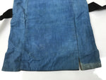 Japanese Firefighter Uniform Apron Haragake Vtg Fire Brigade Matsuri Black MK30