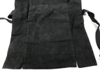 Japanese Firefighter Uniform Apron Haragake Vtg Fire Brigade Matsuri Black MK31