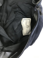 Japanese Firefighter Uniform Hat Vtg Fire Brigade Cap Blue Metal Sakura Pin MK13