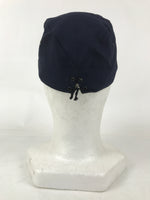 Japanese Firefighter Uniform Hat Vtg Fire Brigade Cap Blue Metal Sakura Pin MK14