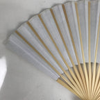 Japanese Folding Fan Sensu Bamboo Kuroko no Basuke Anime Aomine Daiki 4D817