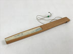Japanese Folding Fan Sensu Vtg Bamboo Frame Firefly Lightning Bug Hotaru 4D756