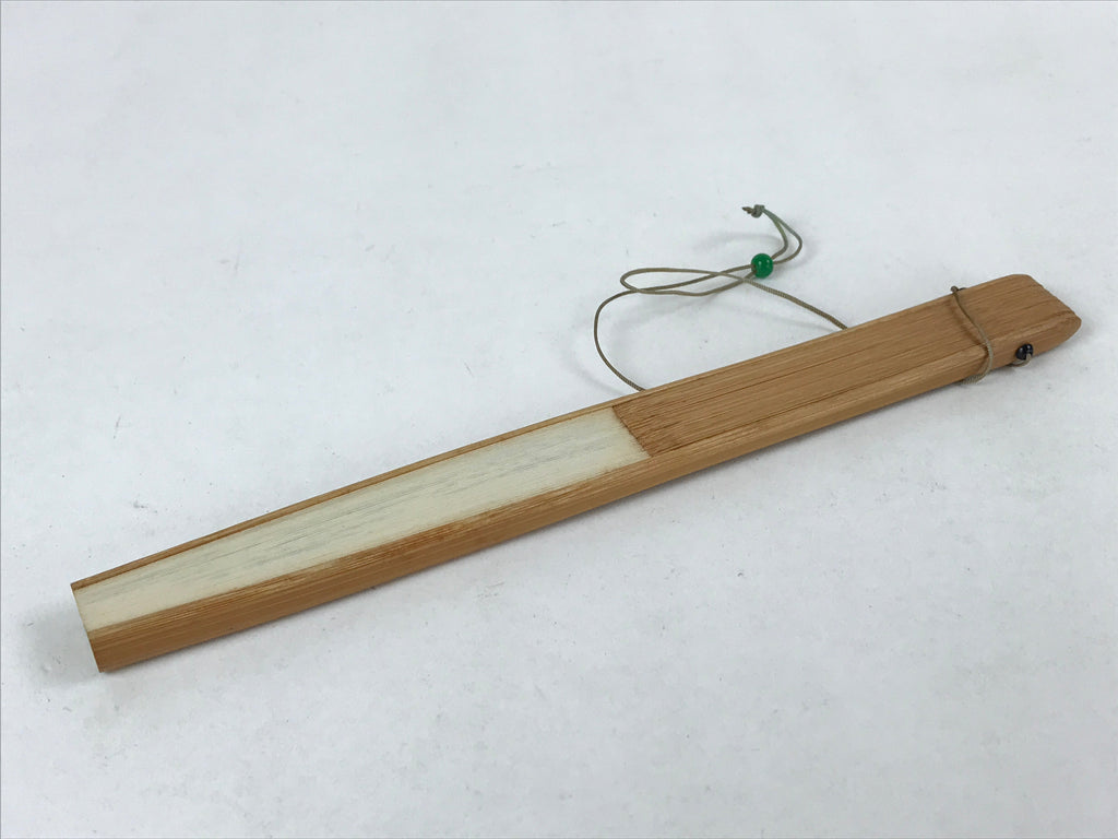Japanese Folding Fan Sensu Vtg Bamboo Frame Firefly Lightning Bug Hotaru 4D756