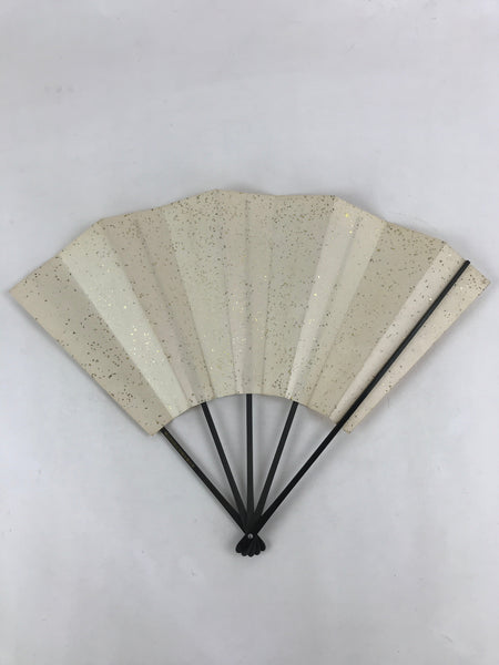 Bamboo/Paper Hand Fan - ivory