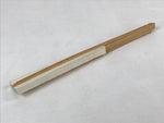 Japanese Folding Fan Sensu Vtg Bamboo Frame Japanese Carps Koi Colored 4D694