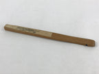 Japanese Folding Fan Sensu Vtg Bamboo Frame Kanji Characters Red Seal 4D686