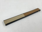 Japanese Folding Fan Sensu Vtg Lacquer Bamboo Frame Nadeshiko Flower 4D744
