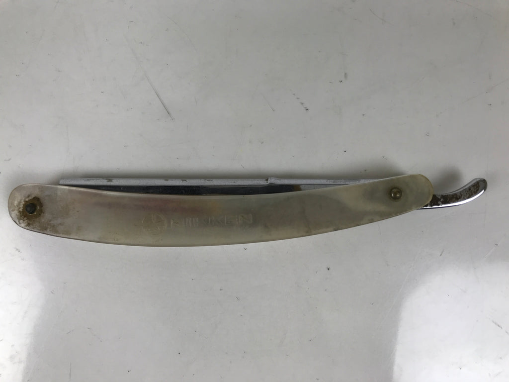 Japanese Folding Razor Shaving Tool Vtg 5.7cm Blade Replacement Nikken KN26