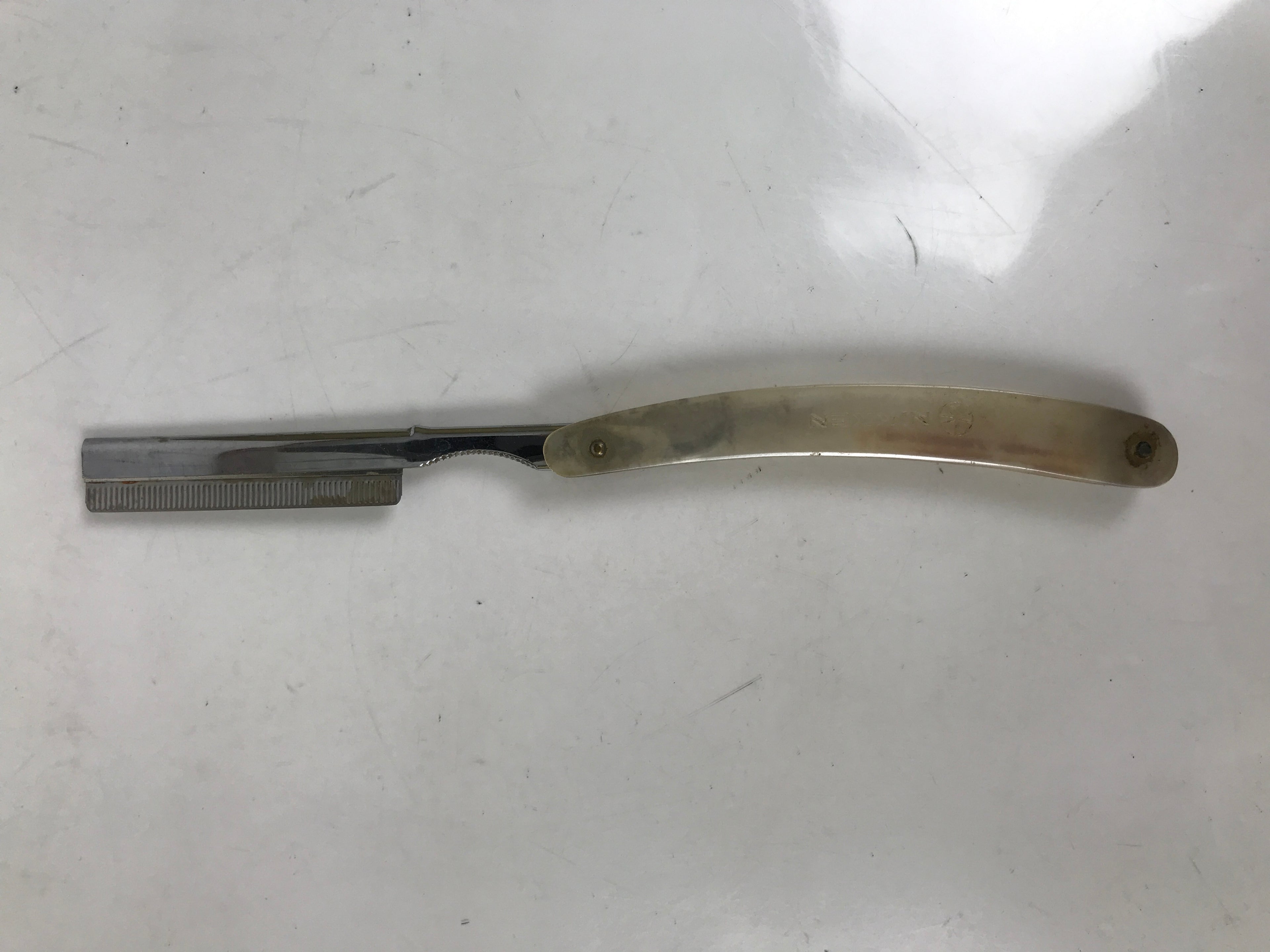 Japanese Folding Razor Shaving Tool Vtg 5.7cm Blade Replacement Nikken KN26