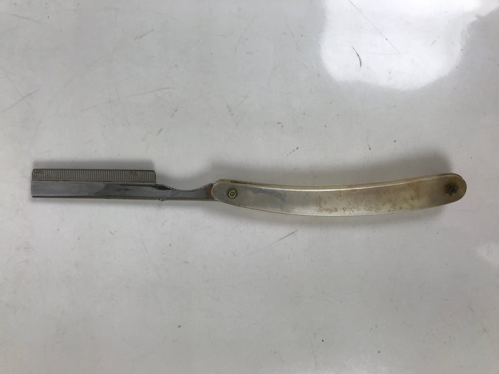 Japanese Folding Razor Shaving Tool Vtg 5.7cm Blade Replacement Nikken KN26