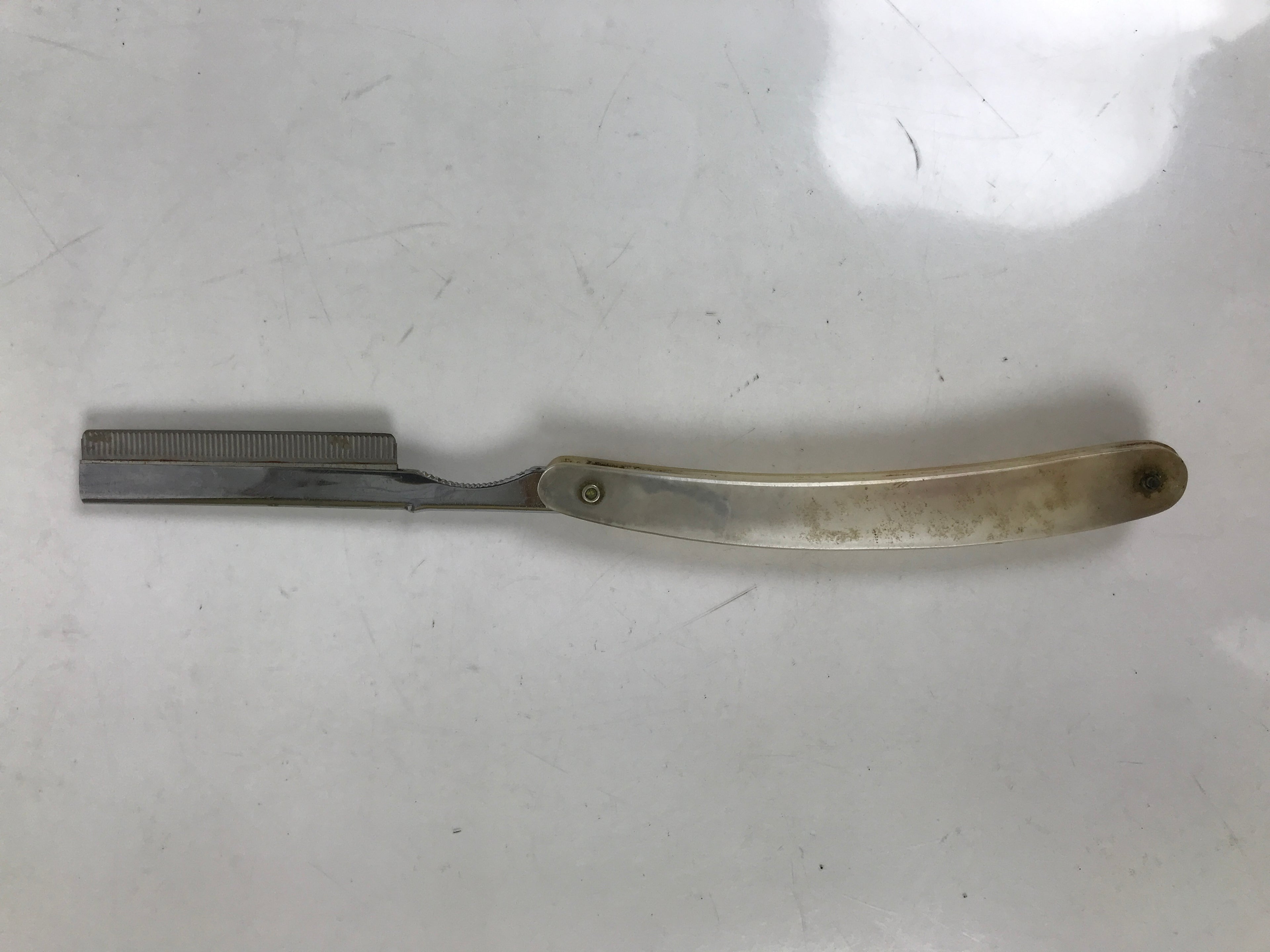 Japanese Folding Razor Shaving Tool Vtg 5.7cm Blade Replacement Nikken KN26