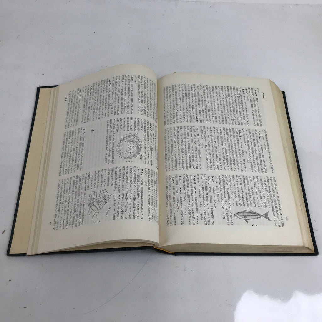 Japanese Food And Drink Dictionary Book 1964 Vtg Encyclopedia HN11
