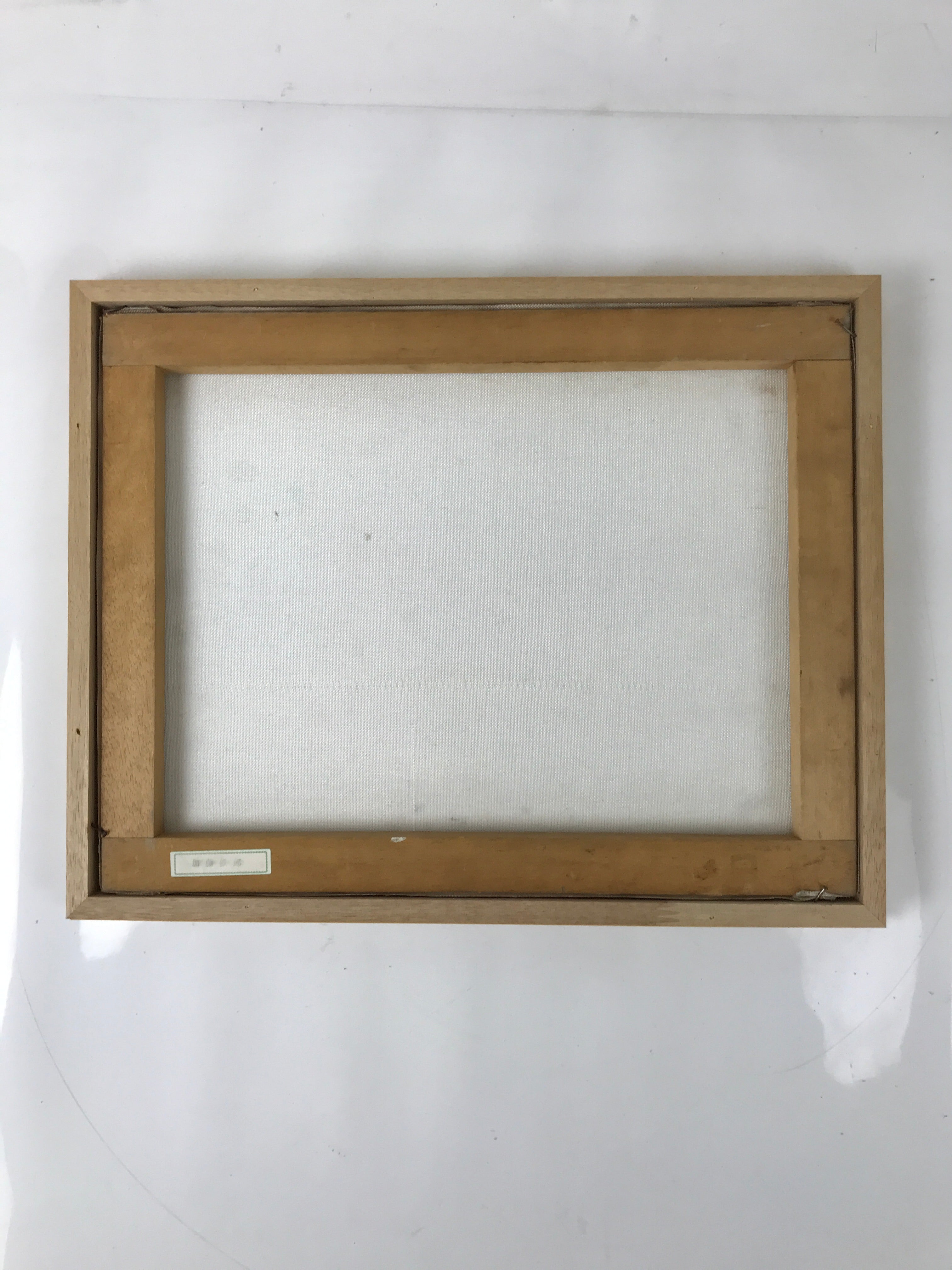 Japanese Framed Artwork Vtg Traditional House Kominka Mountain Acrylic FR31