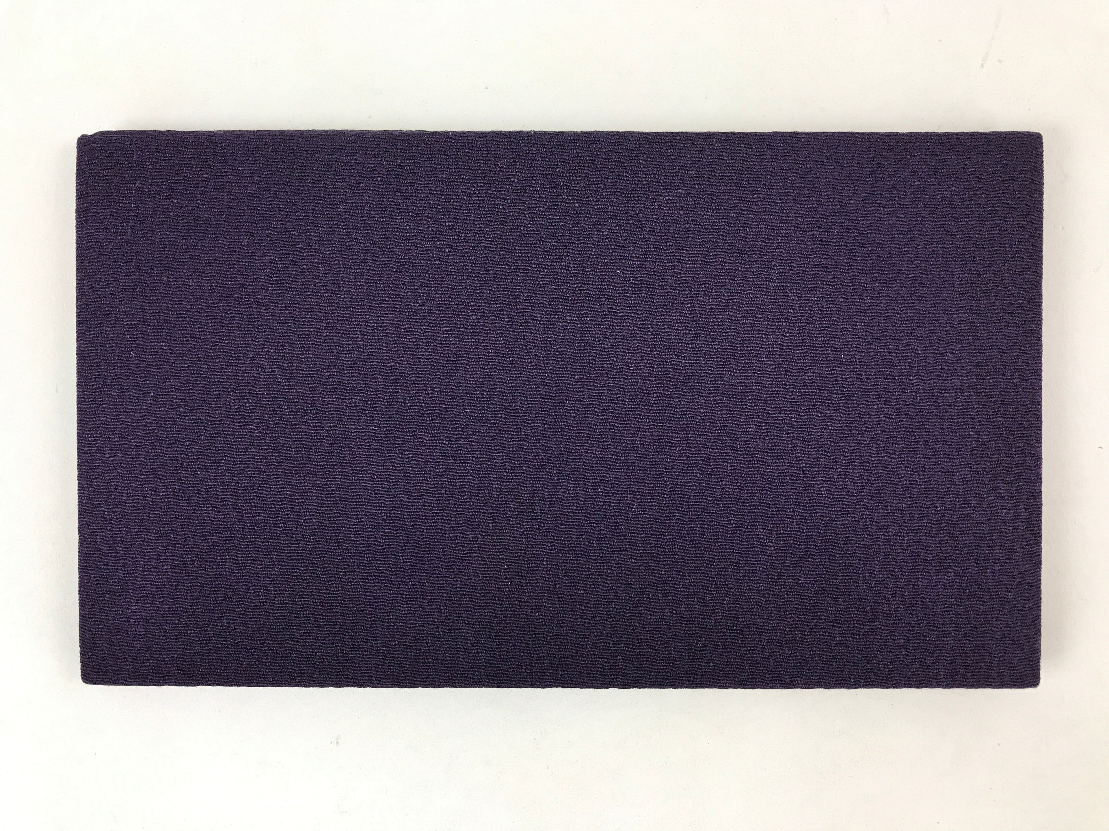 Japanese Gift Envelopes Silk Cover Vtg Purple Kinpu Fukusa Wedding Funeral BA148
