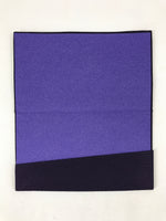 Japanese Gift Envelopes Silk Cover Vtg Purple Kinpu Fukusa Wedding Funeral BA148