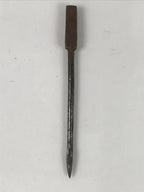 Japanese Gimlet Bit Kiri Carpentry Vtg Woodworking Tool Brown Metal T320