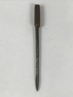 Japanese Gimlet Bit Kiri Carpentry Vtg Woodworking Tool Brown Metal T320