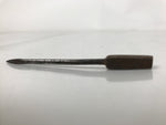 Japanese Gimlet Bit Kiri Carpentry Vtg Woodworking Tool Brown Metal T320