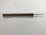 Japanese Gimlet Kiri Carpentry Tool Vtg Woodworking Tool 28.5 cm Blade 1.5 mm T2