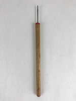 Japanese Gimlet Kiri Carpentry Tool Vtg Woodworking Tool 30 cm Blade 4mm T265