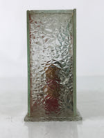 Japanese Glass Deer Figurine Vtg Nara Souvenir Pine Tree Glass Case Display ST20