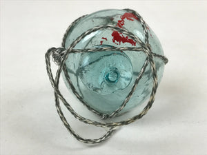 Japanese Glass Fishing Float Ukidama Buoy Ball Vtg Bindama Rope Small, Online Shop