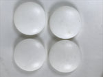 Japanese Go Stone Goishi Game Piece Vtg Traditional Igo White Resin Plastic GO99