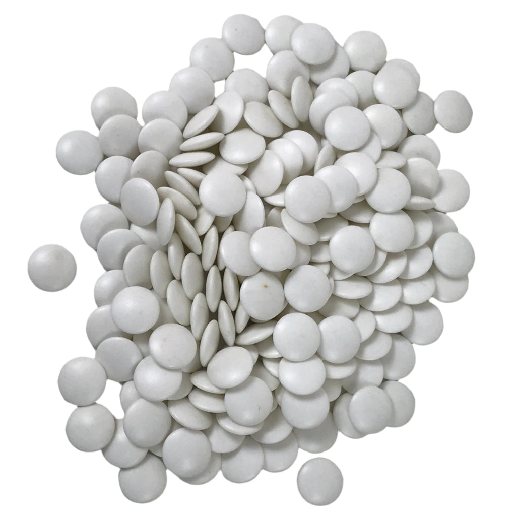 Japanese Go Stone Goishi Game Piece Vtg Traditional Igo White Resin Plastic GO99